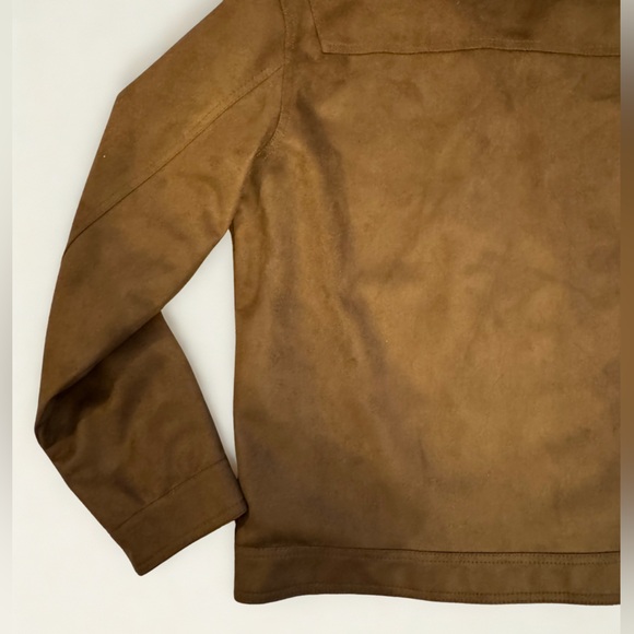 Men’s EA Collection Italy Style Suede Jacket – Size XL - Picture 9 of 10